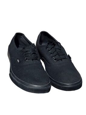 Vans Authentic Lo Pro Black/Black Sneakers NWOB